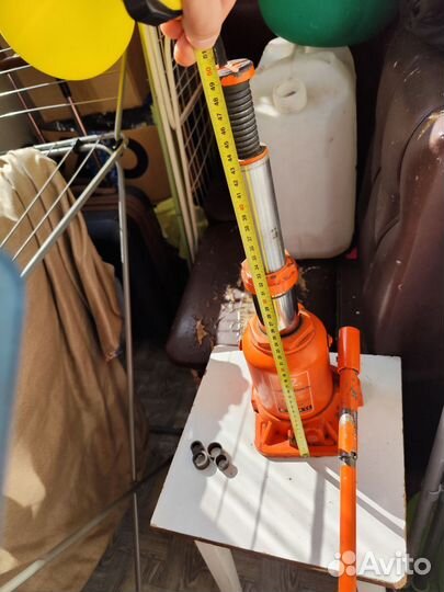 Домкрат гидравлический бутылочный 12т Airline