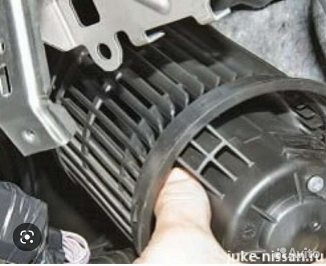 Моторчик печки nissan juke