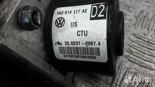 Блок ABS volkswagen jetta 5 (TBE15KW01)