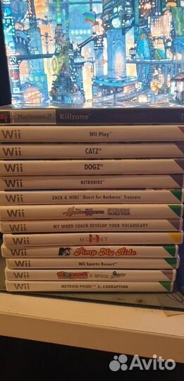 Игры на wii и одна на ps2
