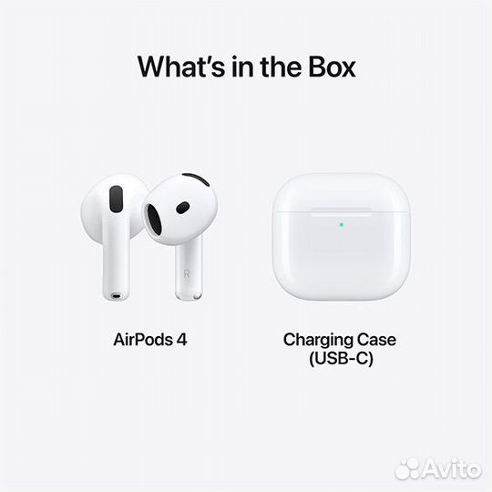 AirPods 4 ANC с шумоподавлением