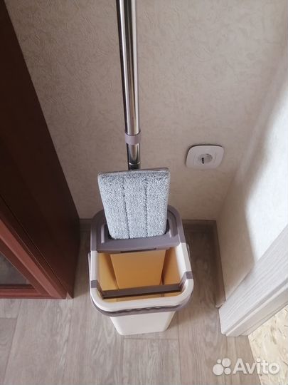Продам швабру с от жимом и ведром