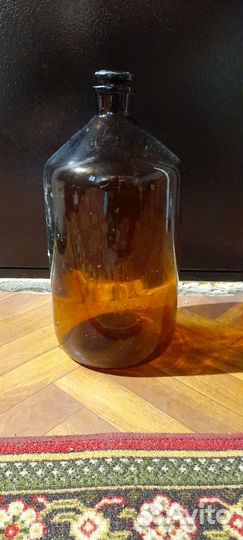 Бутыль стеклянная