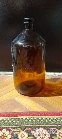 Бутыль стеклянная