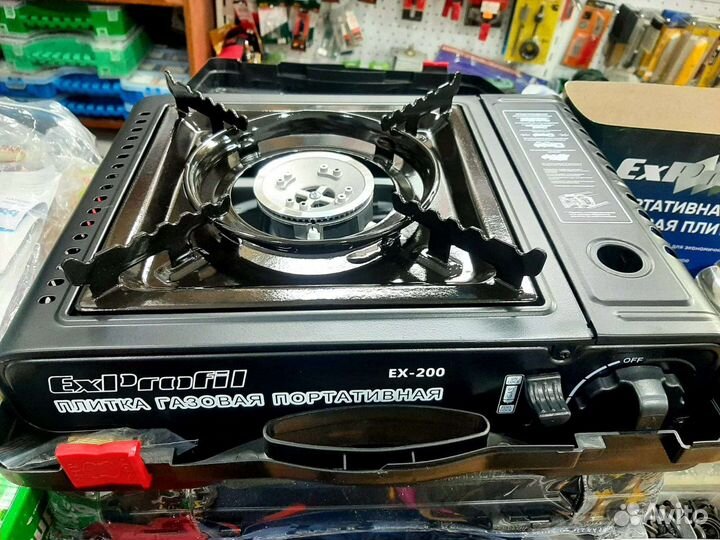 Туристическая газовая плитка новая опт