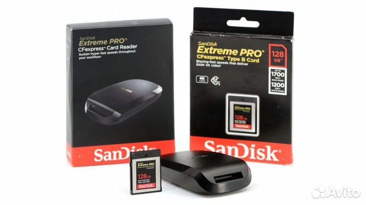 Картридер SanDisk Extreme PRO Type B (Новый)