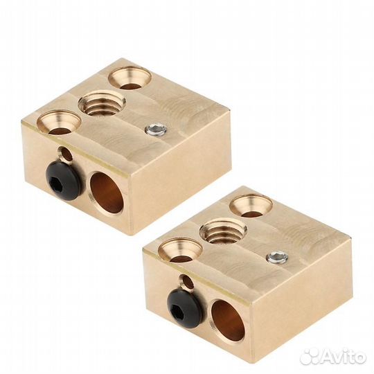 Латунный нагревательный блок MK8 (CR10)