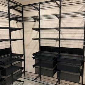 Система хранения для шкафа купе или гардеробной