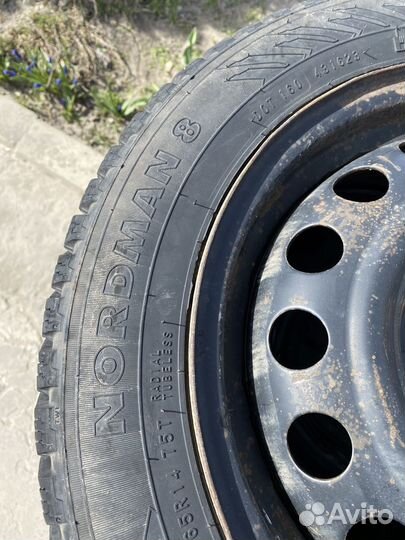 Колеса зима 155/65r14 nokian