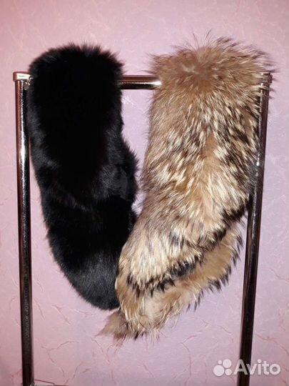 Воротник из натурального меха