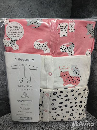 Новые слипы mothercare 62 см