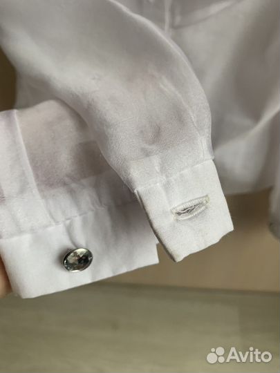 Блузка белая