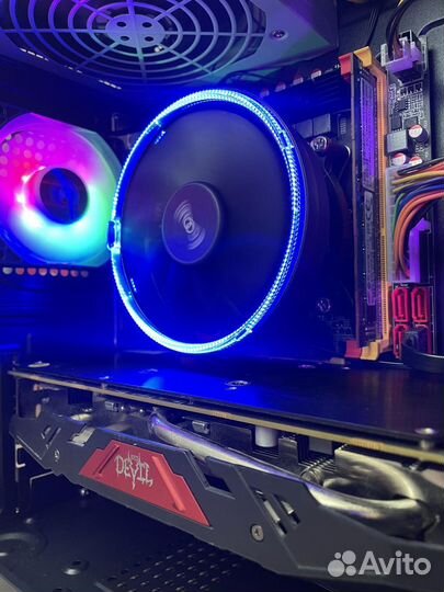 Игровой PC intel I7/RX 470 4GB/16RAM/SSD