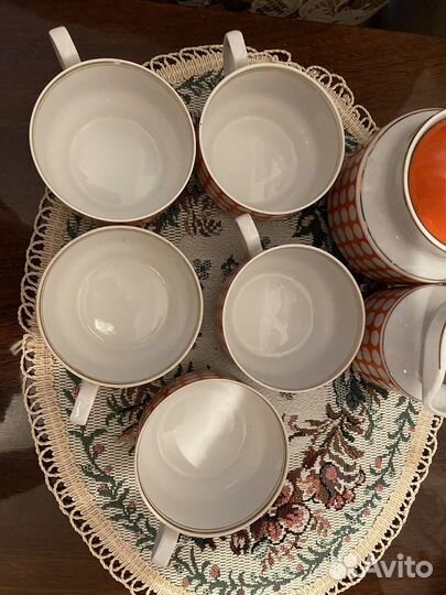 Чайный сервиз СССР Рига Айя-2