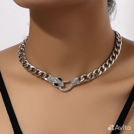 Колье чокер цепочка