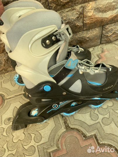 Ролики раздвижные,подростковые 38-41