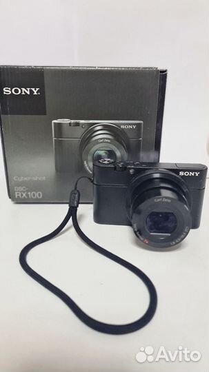Компактный фотоаппарат sony cyber shot