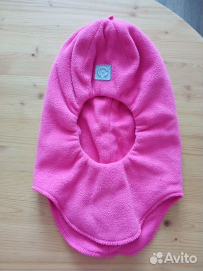 Шапка шлем для девочки, 46-48