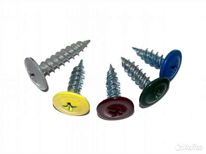 Саморез с прессшайбой RAL