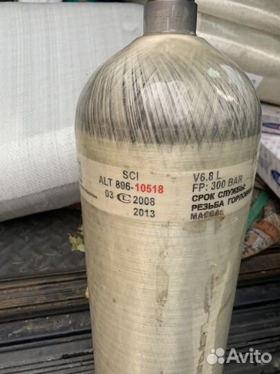 Композитный баллон сжатый воздух