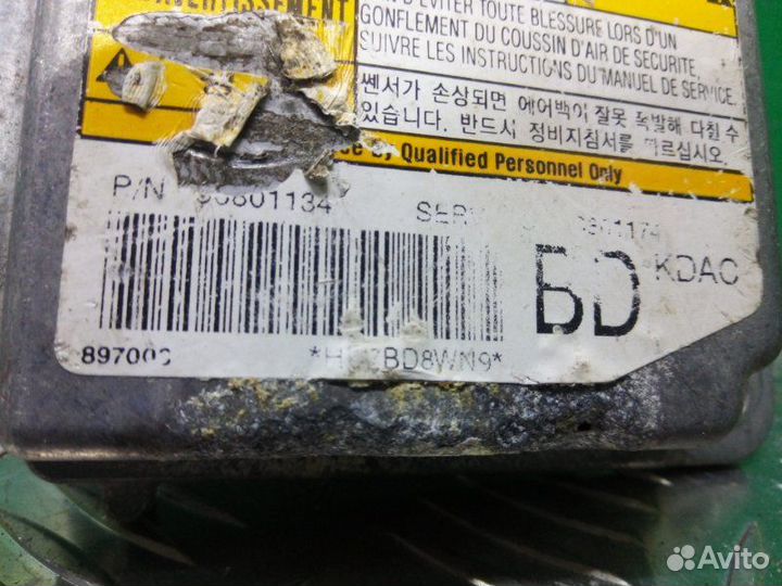 Блок управления Airbag SRS Chevrolet Spark хечбэк