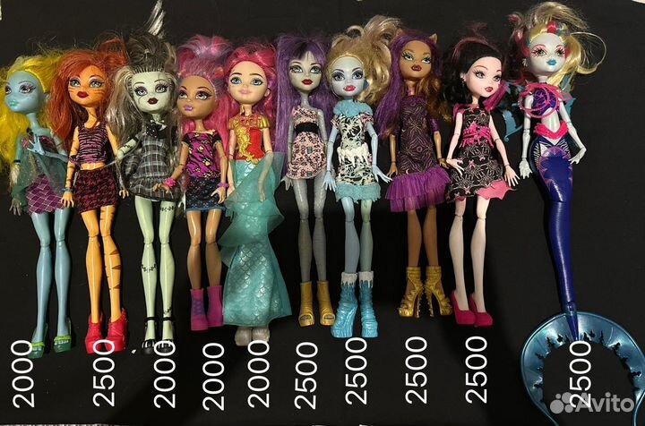 Куклы Монстер Хай