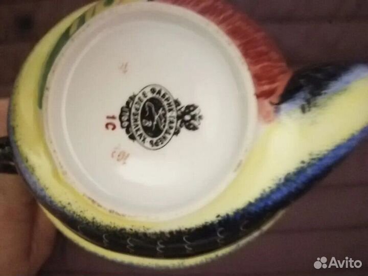 Чайник заварочный фарфоровый Вербилки Яблоко раздо