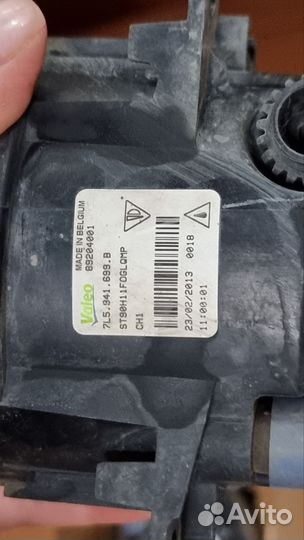 Противотуманная фара Porshce Cayenne