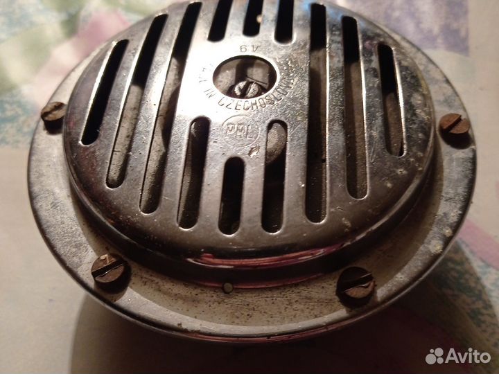 Звуковой сигнал мотоцикла Ява 6 В