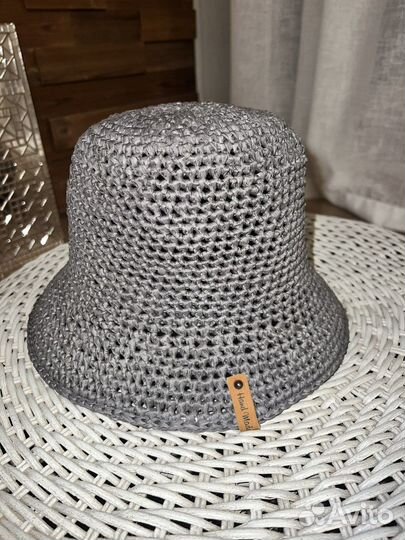 Панама из рафии