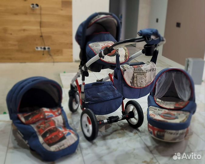 Детская коляска 3 в 1