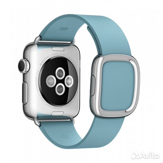 Ремешок соврем. пряжка Apple Watch 38/40/41 голубо
