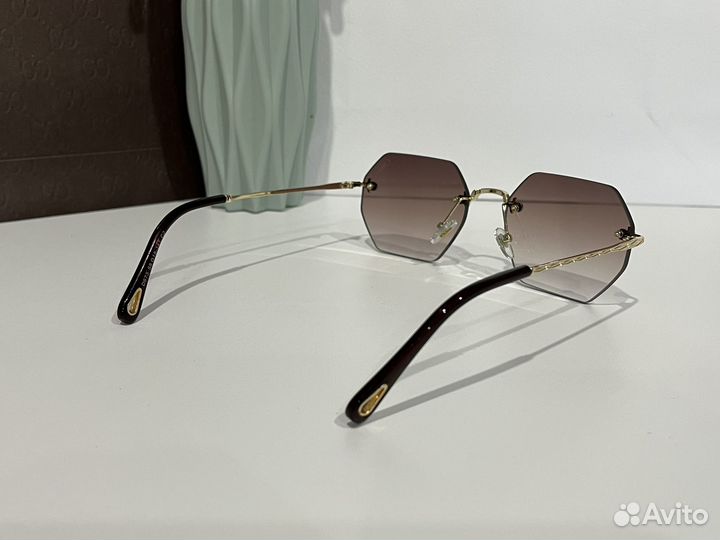 Солнцезащитные очки chloe полный комплект