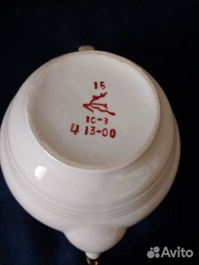 Чайник заварочный фарфоровый СССР