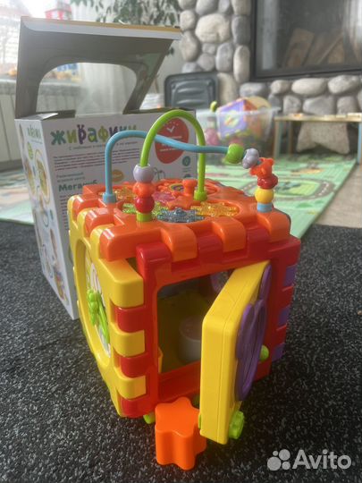 Развивающий музыкальный кубик