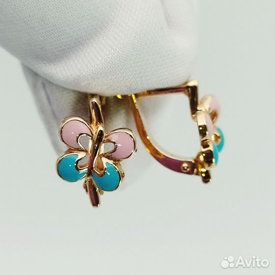 Серьги Золото