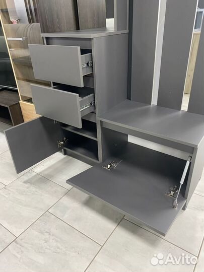 Прихожая новая графит