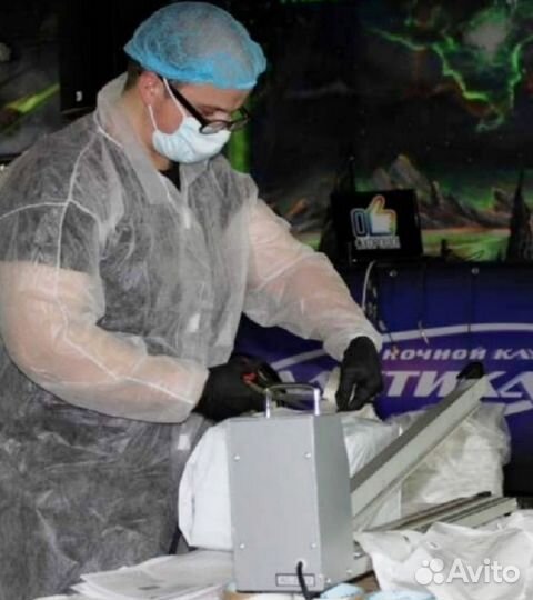 Импульсный запайщик пакетов и пленки