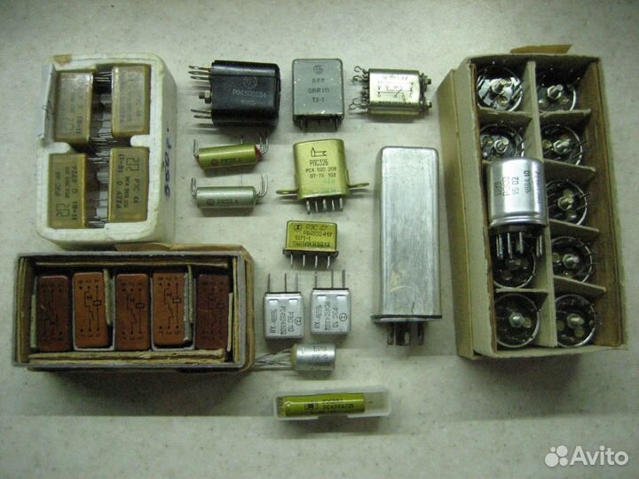 Реле рэс, рпс, кне, рсм и др