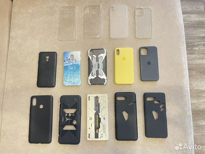 Новые и бу чехлы для смартфонов (инфо в описании)