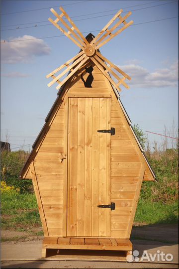 Дачный туалет с установкой TOP226