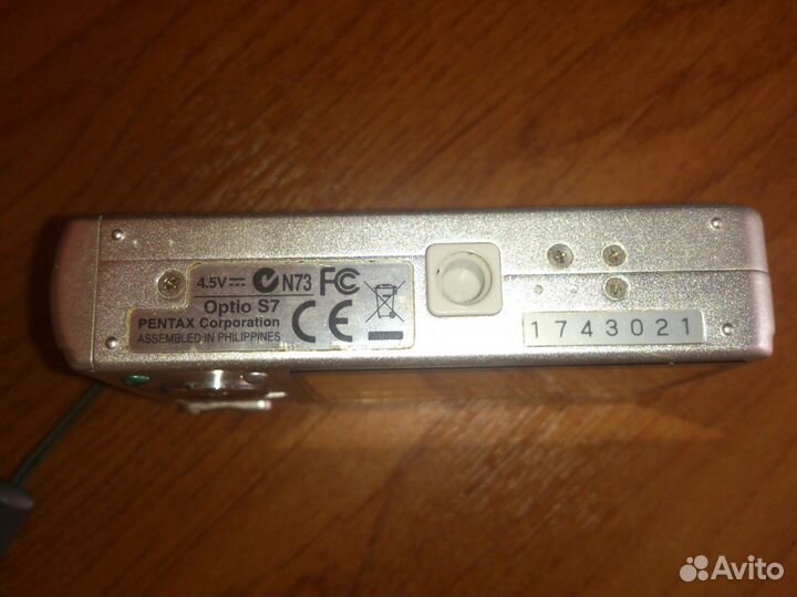Фотоаппарат Pentax Optio S7
