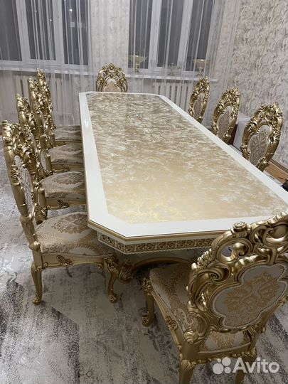 Стол большой раскладной обеденный