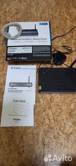 Роутер D-Link model: DSL-2640 U