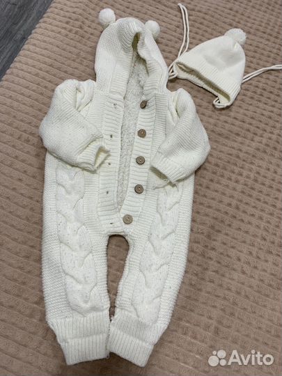 Зимний комбинезон для девочки