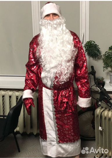 Прокат костюм деда Мороза