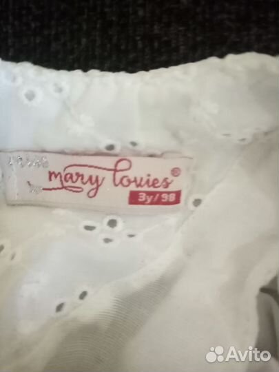 Детское нарядное платье 98 размер