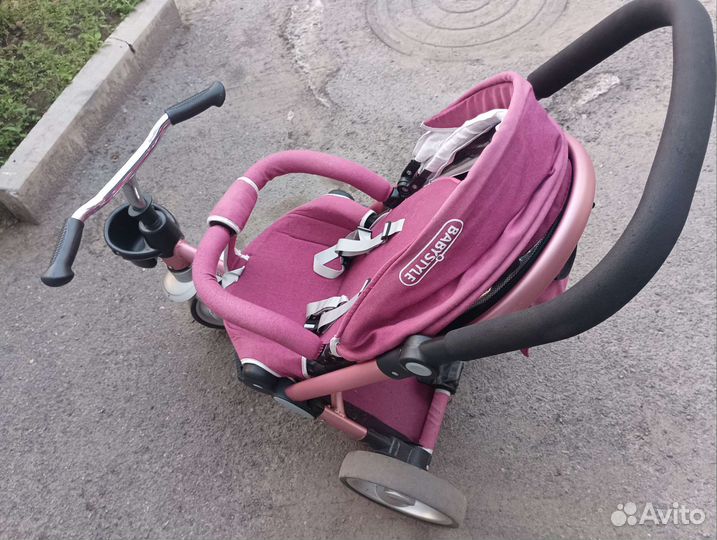 Детский велосипед с родительской ручкой