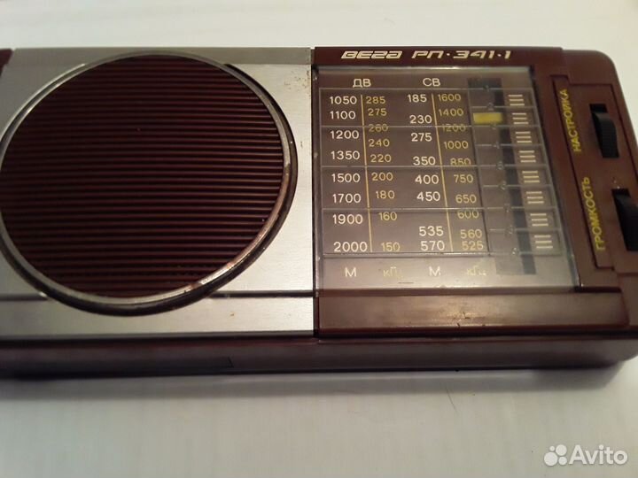Радиоприемник вега рп 341-1