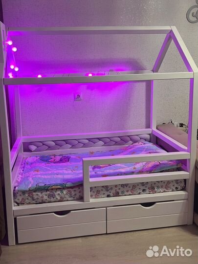 Кровать домик 140/70